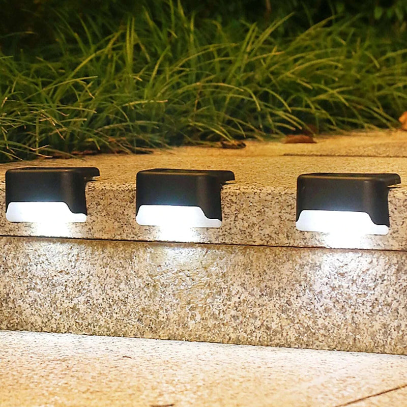 Outdoor Waterproof Stair Solar Lights (4 PCS) | Bowlift