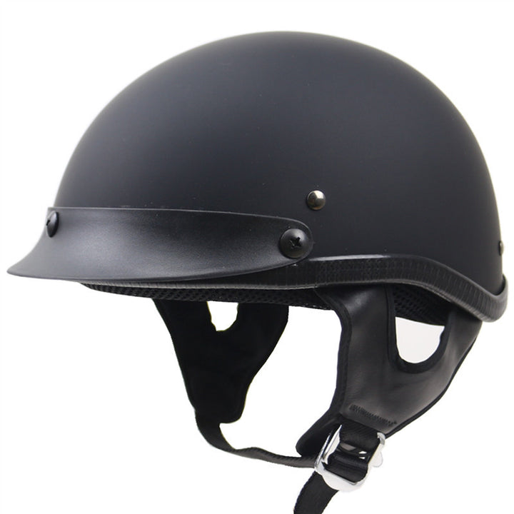 Classic Low-Profile Motorcycle Riding Helmet Bowlift