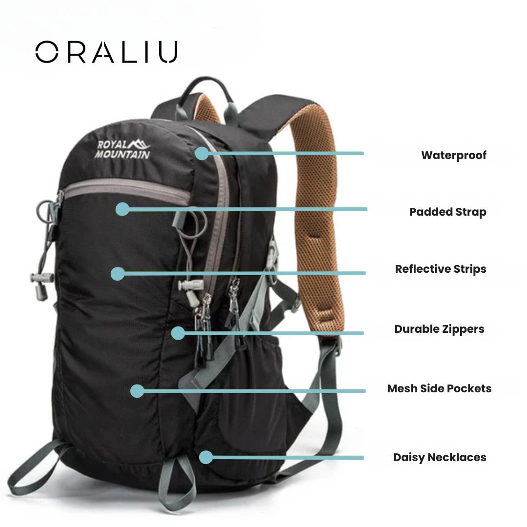 BowLift | 30L Outdoor Backpack – Waterproof, Lightweight & Durable Hiking Rucksack