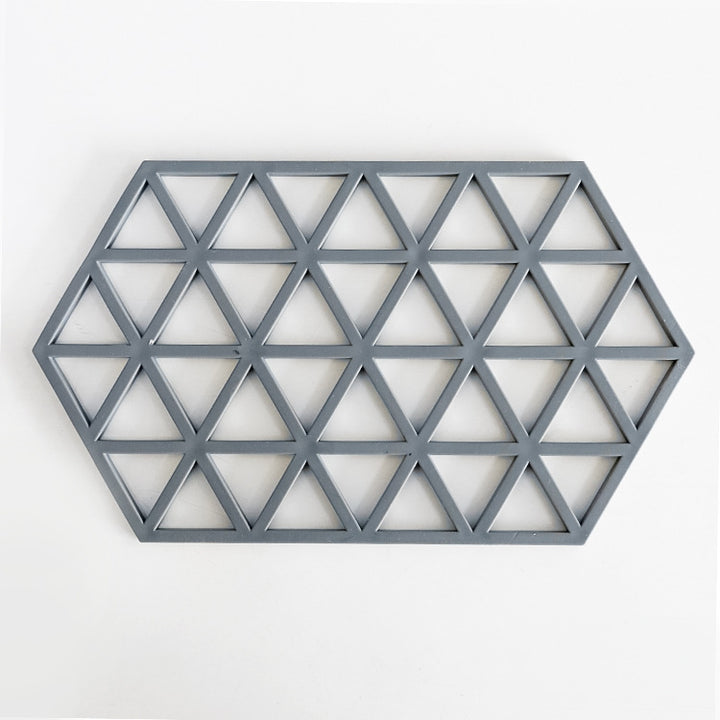 Unisex Silicone Coaster with Modern Geometric Design Bowlift