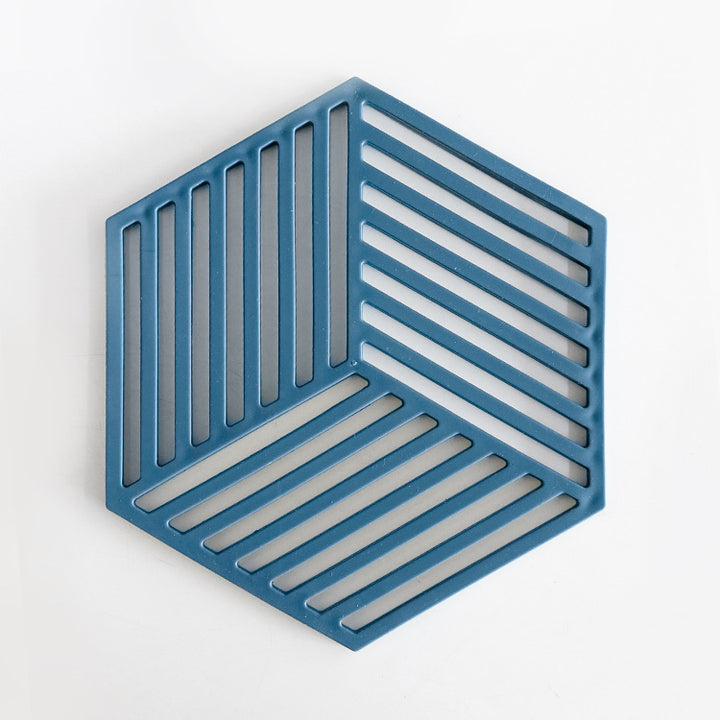 Unisex Silicone Coaster with Modern Geometric Design Bowlift