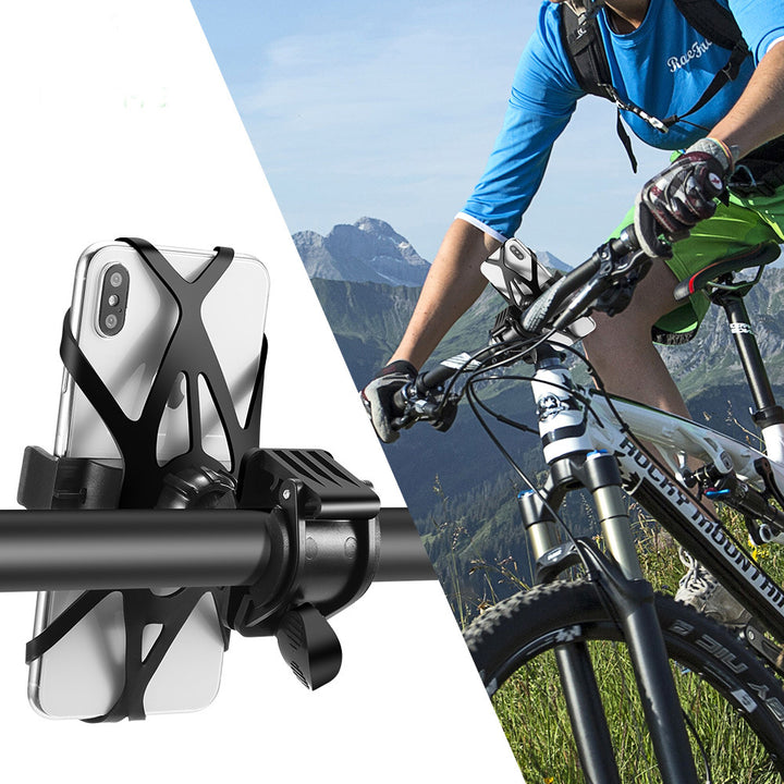 adjustable bicycle phone mount with universal handlebar clamp and 360° swivel Bowlift