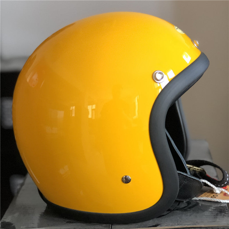 Classic Cruiser Motorcycle Helmet Bowlift