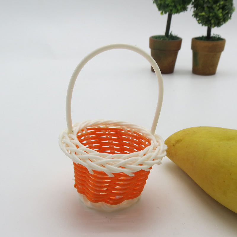 Mini Decorative Woven Basket Bowlift