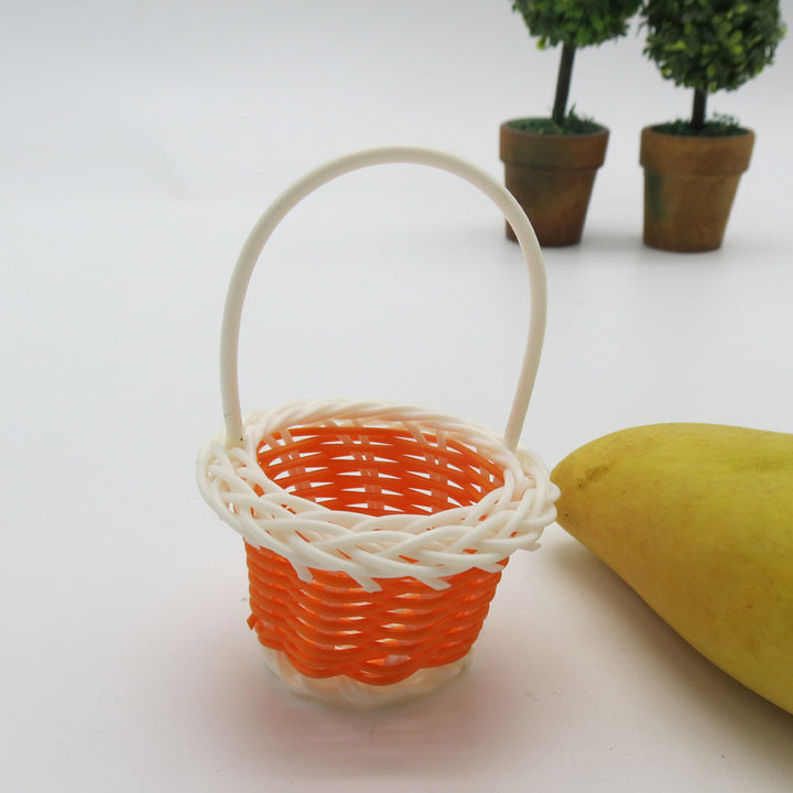 Mini Decorative Woven Basket Bowlift