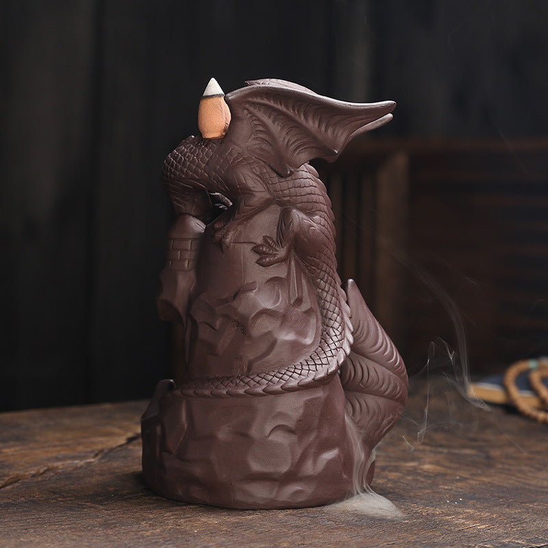 Dragons Theme Incense Waterfall Holder
