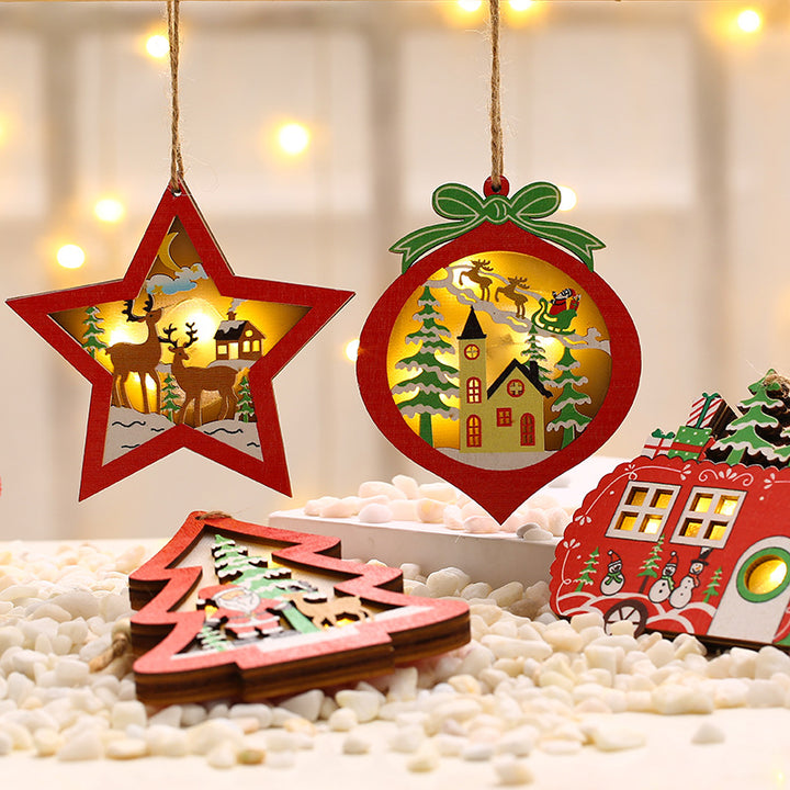 Illuminated Christmas Ornament Bowlift