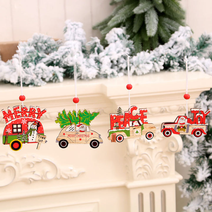 Decorative Holiday Trailer Ornament Bowlift
