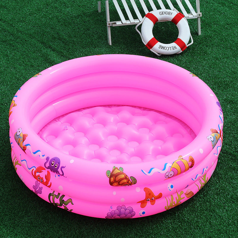 Women Inflatable Kiddie Pool with Maritime Design Bowlift