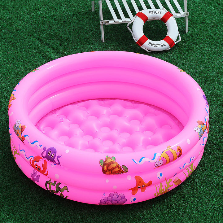 Women Inflatable Kiddie Pool with Maritime Design Bowlift
