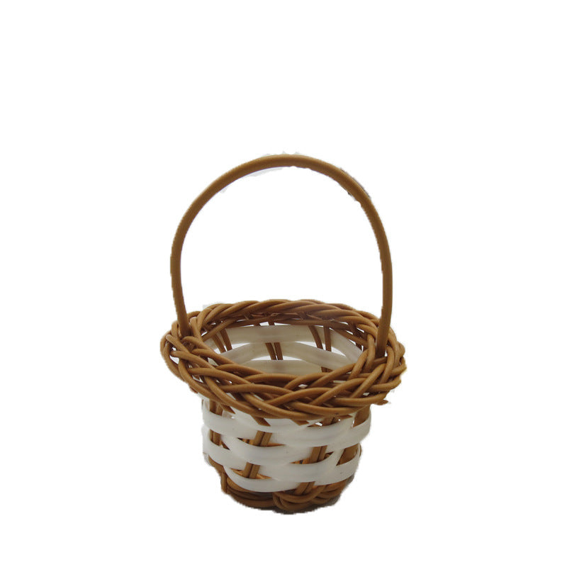 Mini Decorative Woven Basket Bowlift