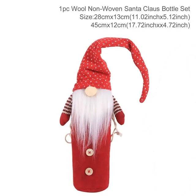 BowLift | Christmas Decorations Christmas Wine Bottle Socks