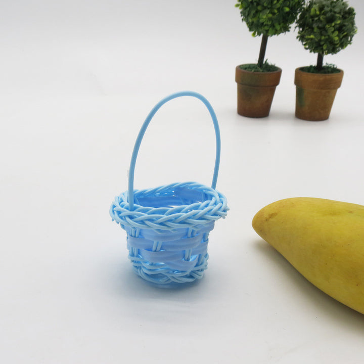 Mini Decorative Woven Basket Bowlift