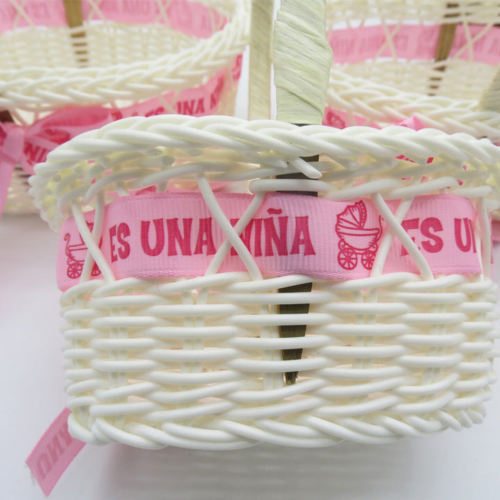 Women Elegant Basket with Woven Design Bowlift
