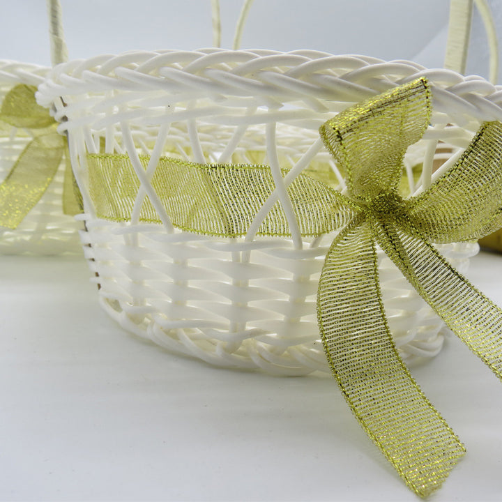 Baby Shower Decorative Woven Basket Bowlift