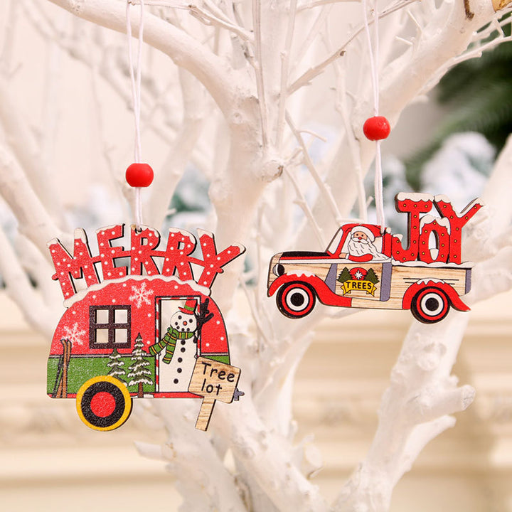 Decorative Holiday Trailer Ornament Bowlift