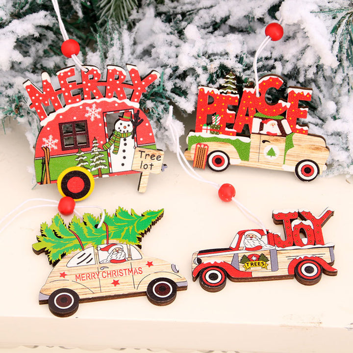 Decorative Holiday Trailer Ornament Bowlift