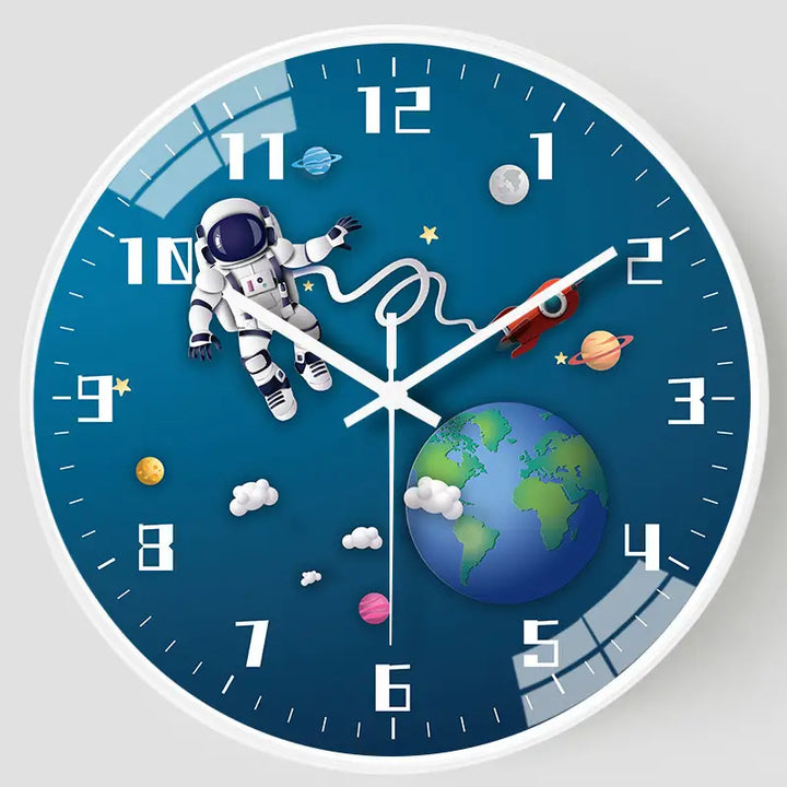 BowLift | QuietCosmos - Contemporary Wall Clock