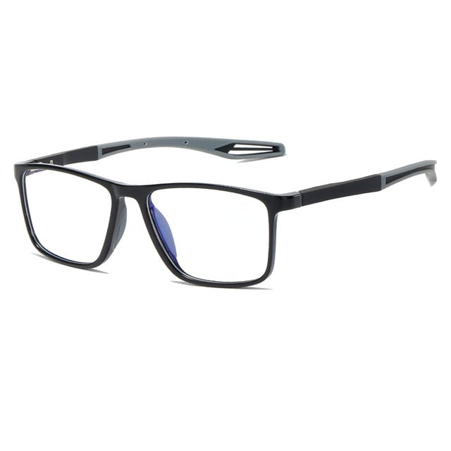 Bowlift | Ultra-light multifocal reading glasses for men and women – high-quality polycarbonate – for near and far – wall clock