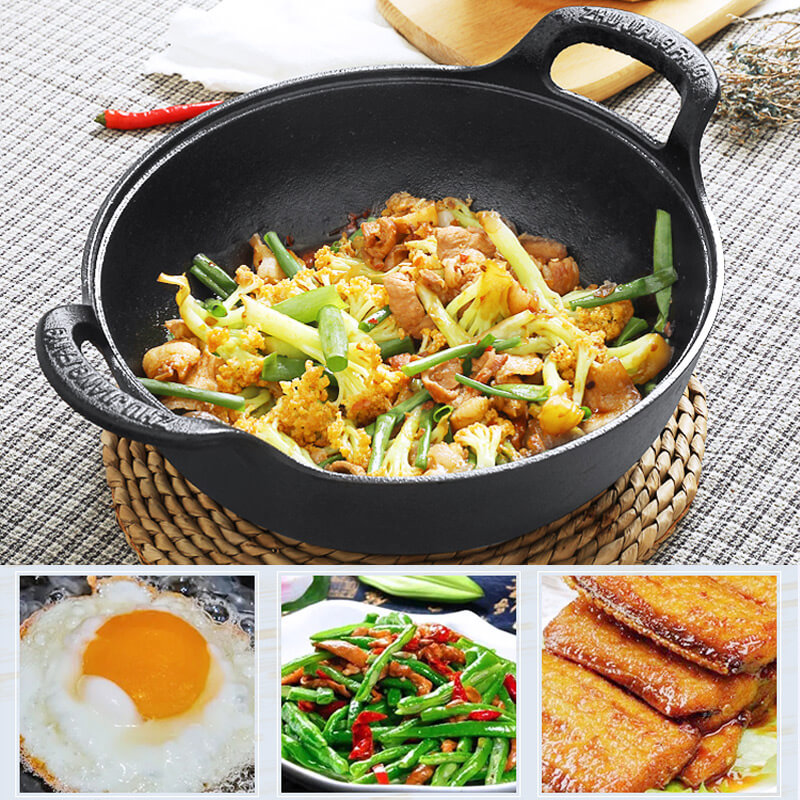 CastePrima Pan - Durable Non-stick & Wooden Lid Bowlift