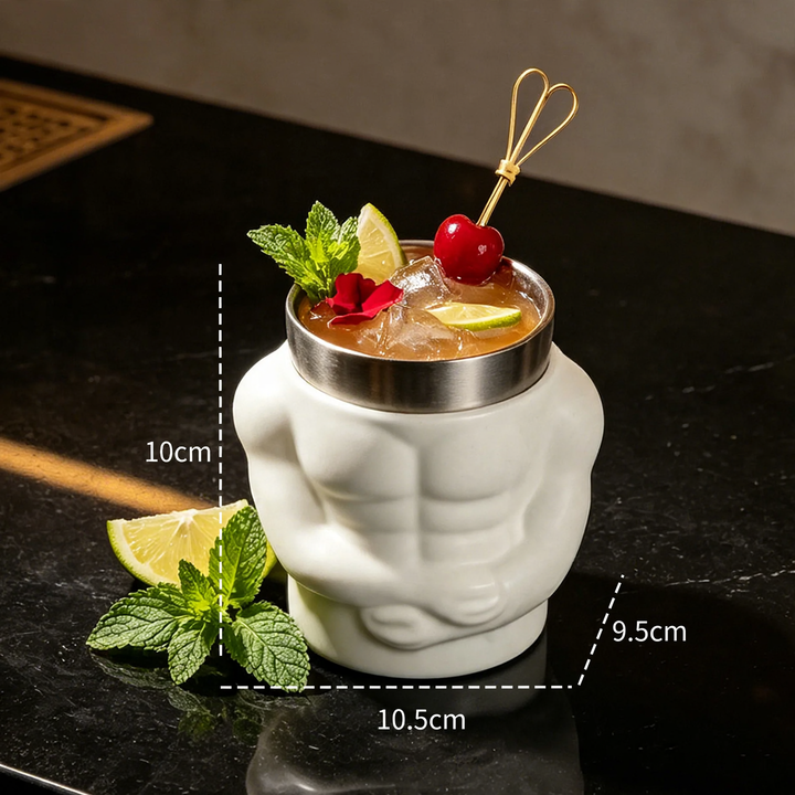 Stainless steel cup with lid, unbreakable