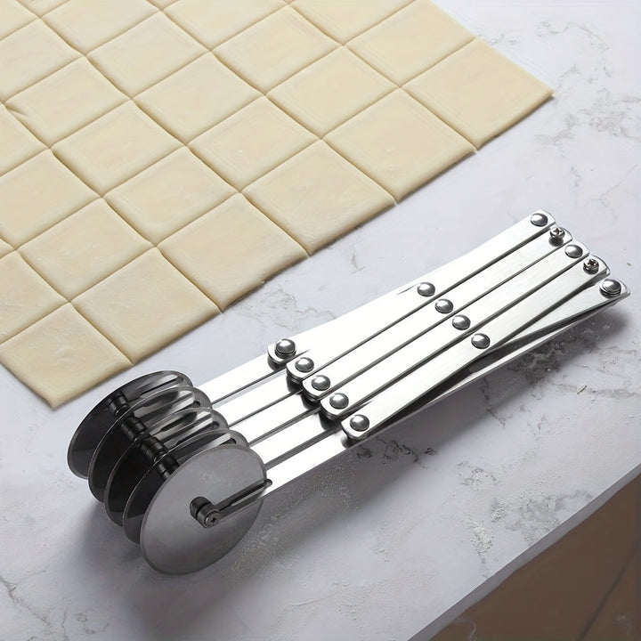 Slizer - Multifunctional 5-Wheel Dough Cutter with Handle Bowlift