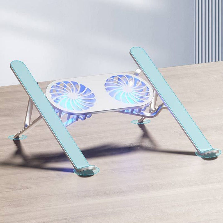 BowLift | Laptop Heightened Holder with Cooling Fan