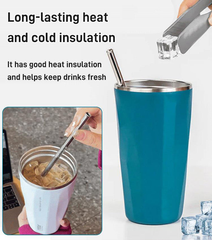 BowLift | Cup with collapsible straw