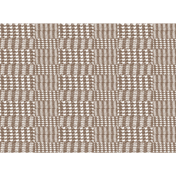 New Arrival Modern Carpet in Brown Houndstooth Pattern Carpet Polyester Non-Slip Back Carpet for Home Decor | Bowlift