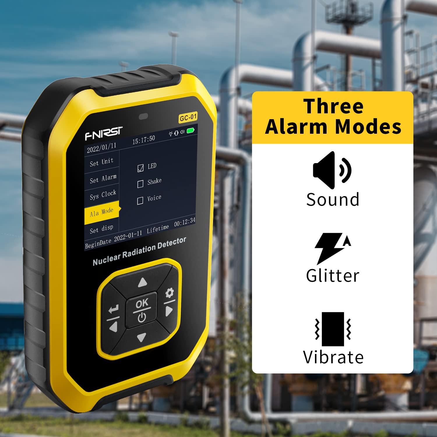 BowLift | Geiger counter nuclear radiation detector