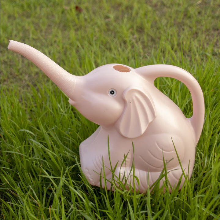 Artistic Elephant-Shaped Watering Can Bowlift