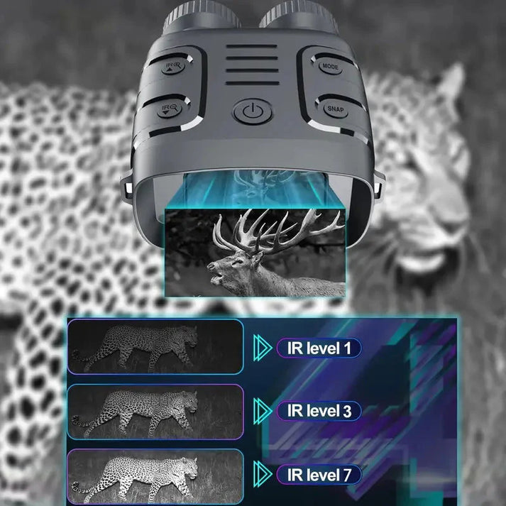 BowLift | Digital Night Vision Binoculars – 5x Zoom, Infrared, HD Quality