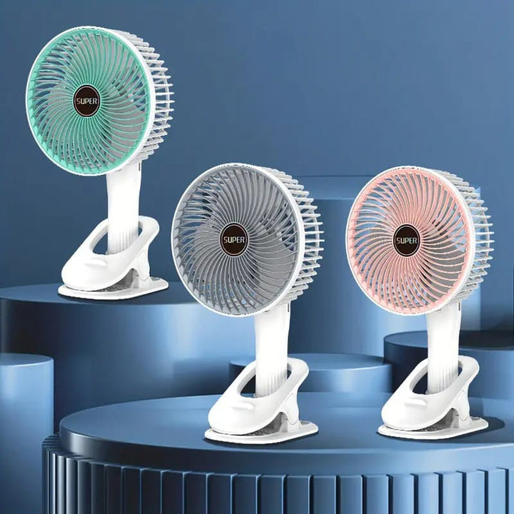 Portable  Rechargeable  Desk Fan | Bowlift