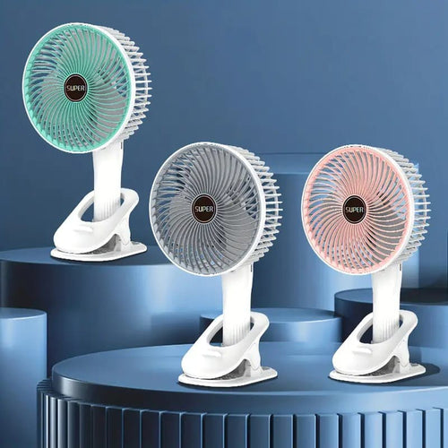 Portable  Rechargeable  Desk Fan | Bowlift