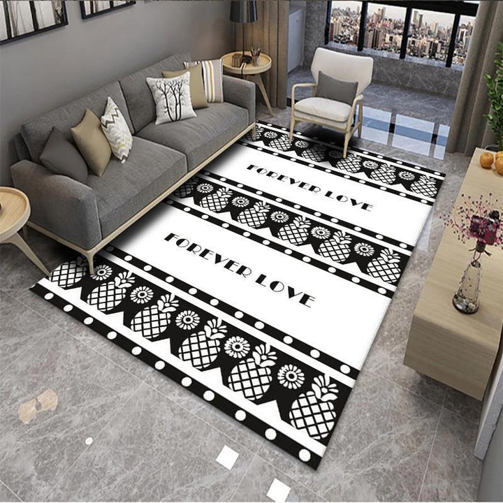 Geometric Pattern Area Rug Bowlift