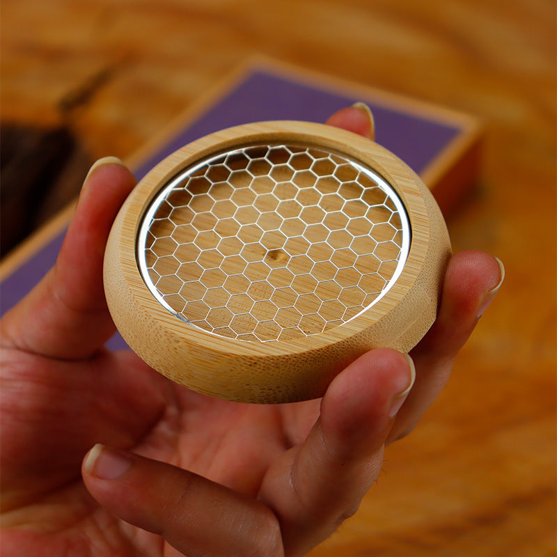 Wood incense holder, Chinese style