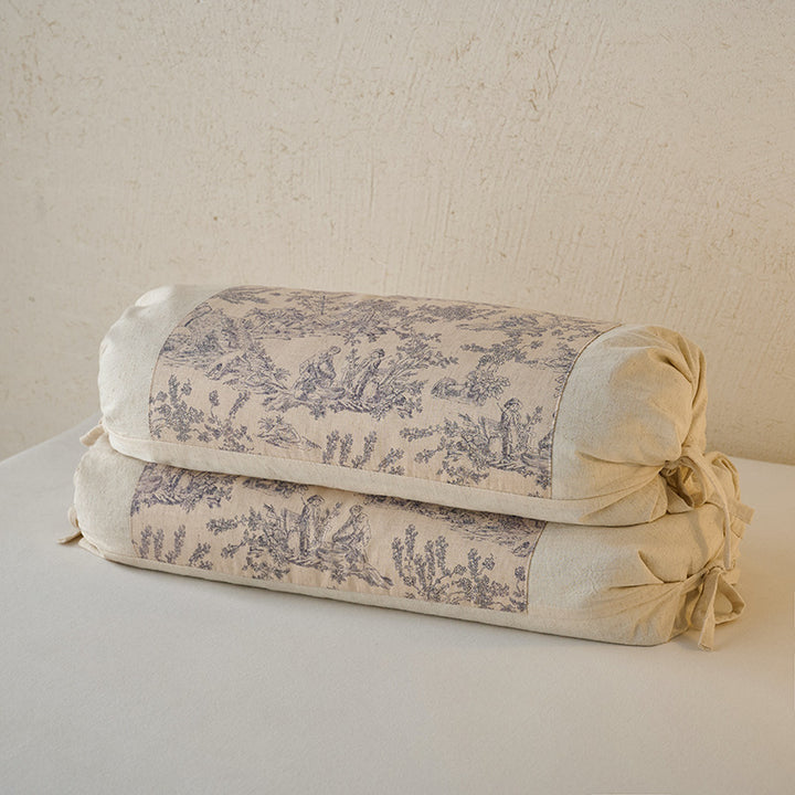 Buckwheat-filled pillow, 30×60 cm