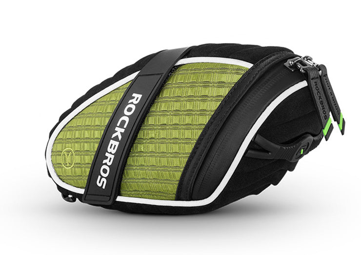 BowLift | Water Resistant and Mudproof Bicycle Saddle Bag, with Reflective Strip and Fixing Strap, Compatible for Most Bikes