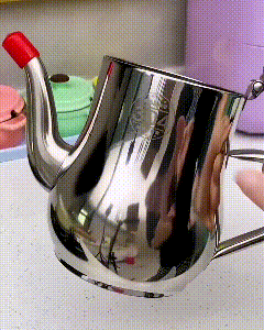 BowLift | Oil filter jug in stainless steel