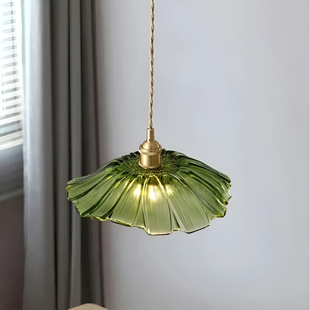 Hanging lamp with floral motif – Warm light & stylish design | For your home | Bowlift