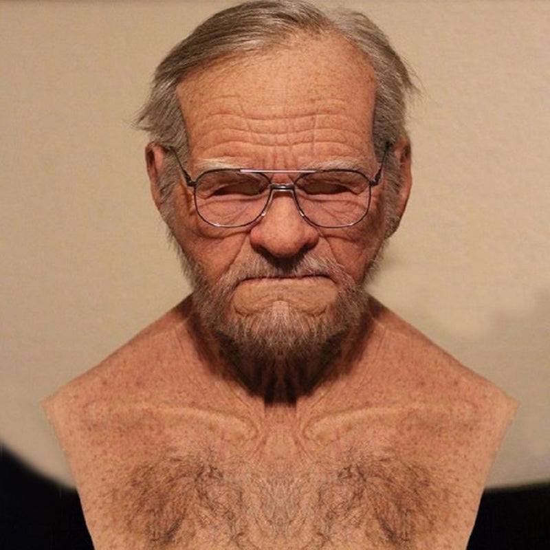 BowLift | Realistic Latex Mask | Halloween Cosplay Costume | Full Face