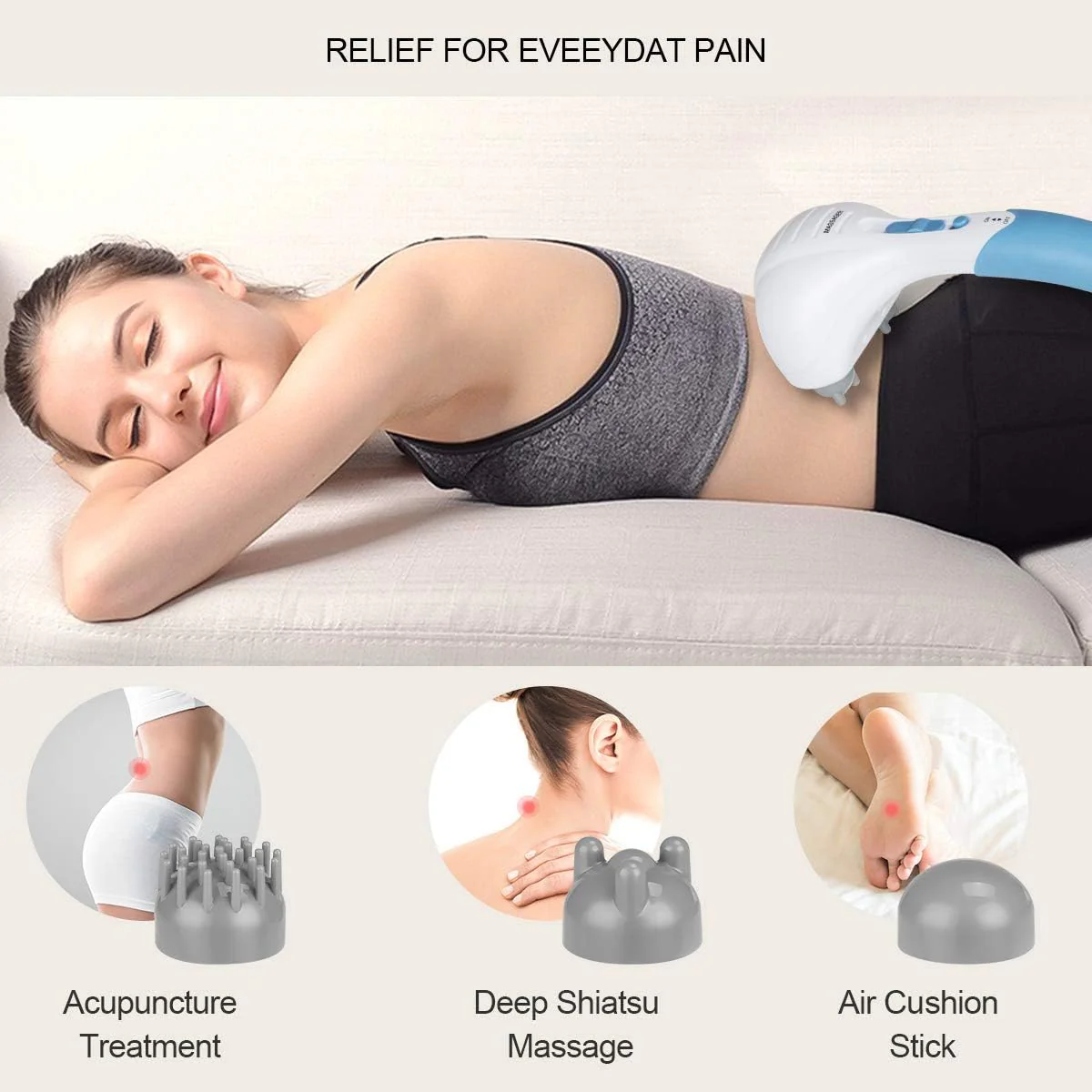 BowLift | Electric Handheld full-body massager