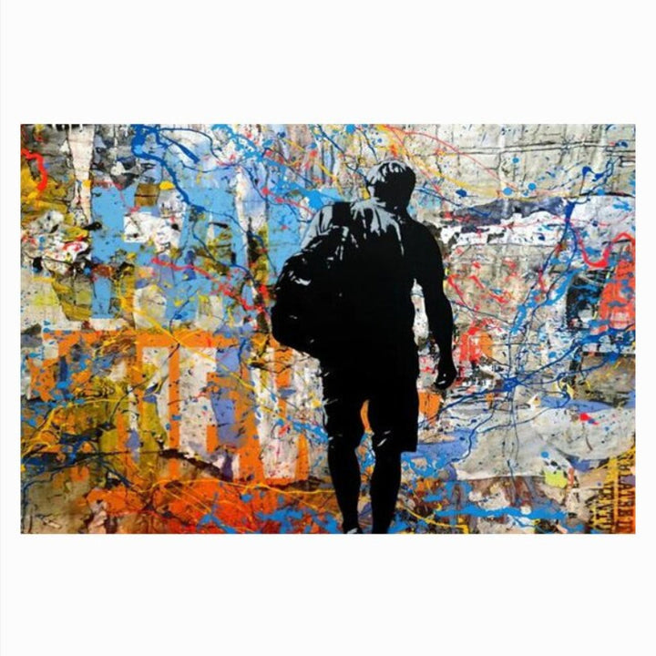 Street Art Pop Graffiti - Canvas Wall Art Painting | Bowlift