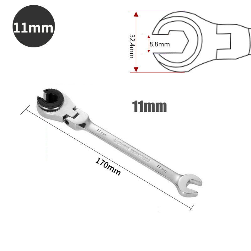 Ratcheting wrench | Bowlift
