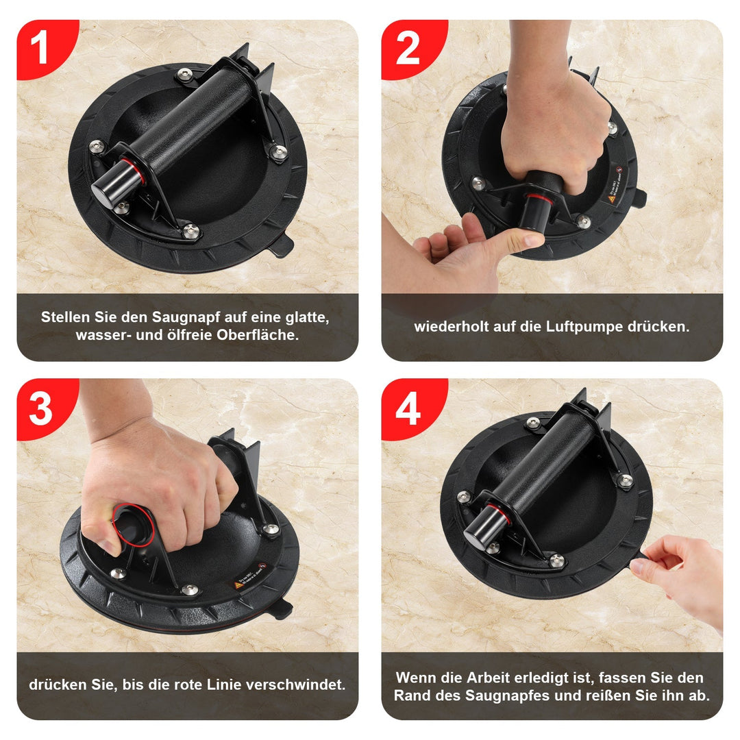 Suction cup holder 2 pieces max.100KG | Bowlift