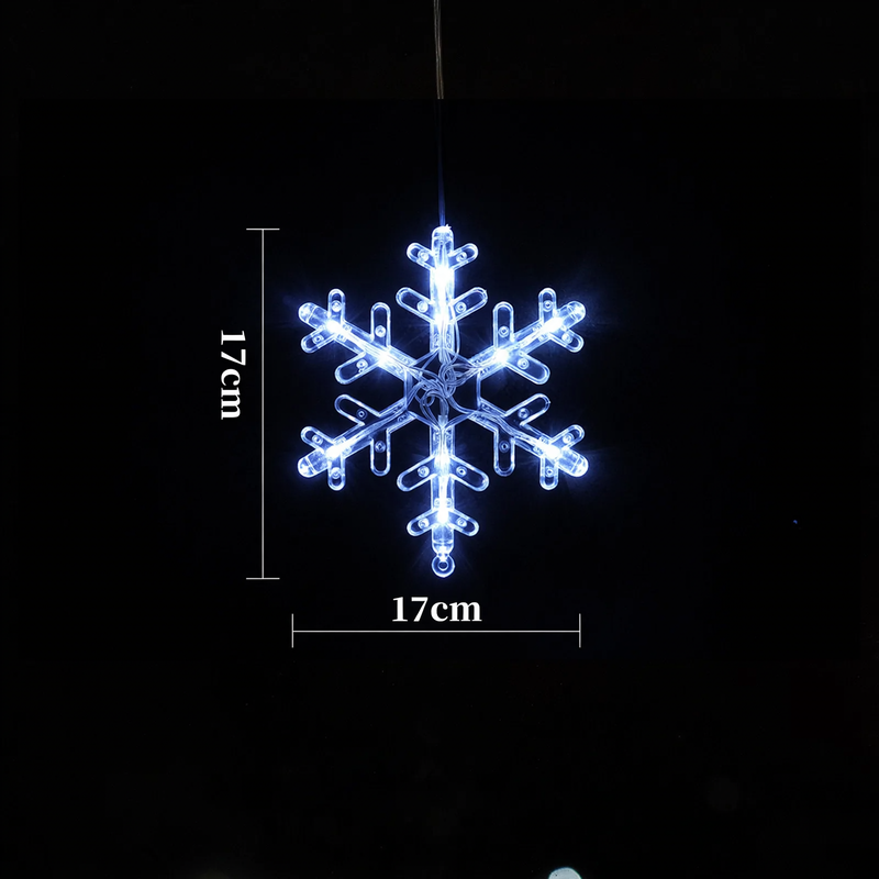 LED Window Decoration Light with Suction Cup