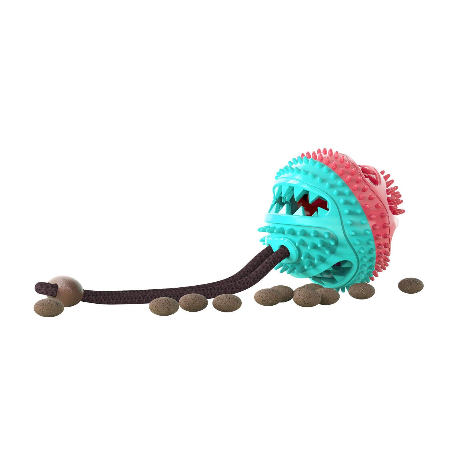 Rope Suction Tug Toy – Food-Dispensing Chew Ball for Dogs (Type A)