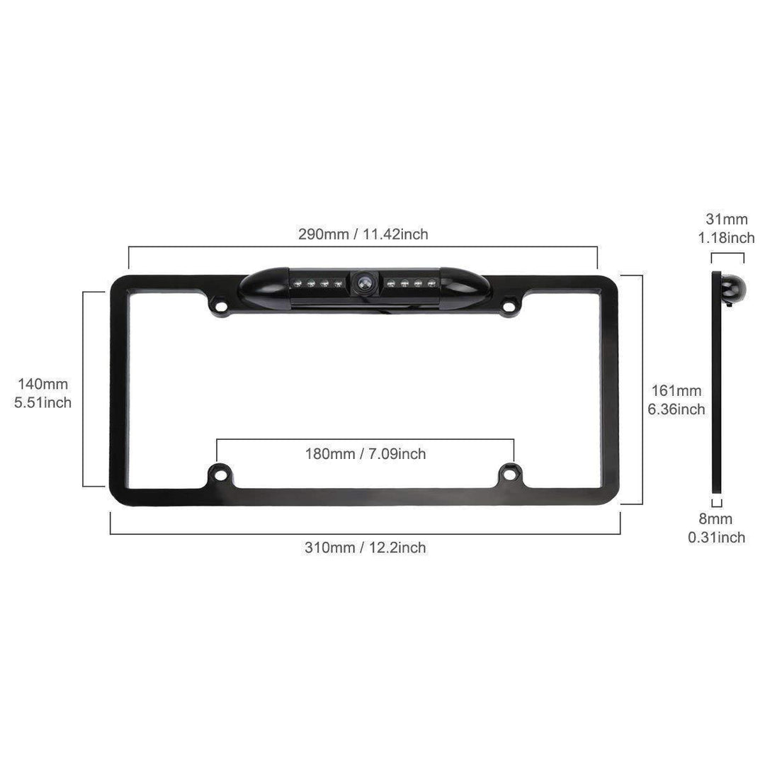 BowLift | 170° Camera License Plate Frame
