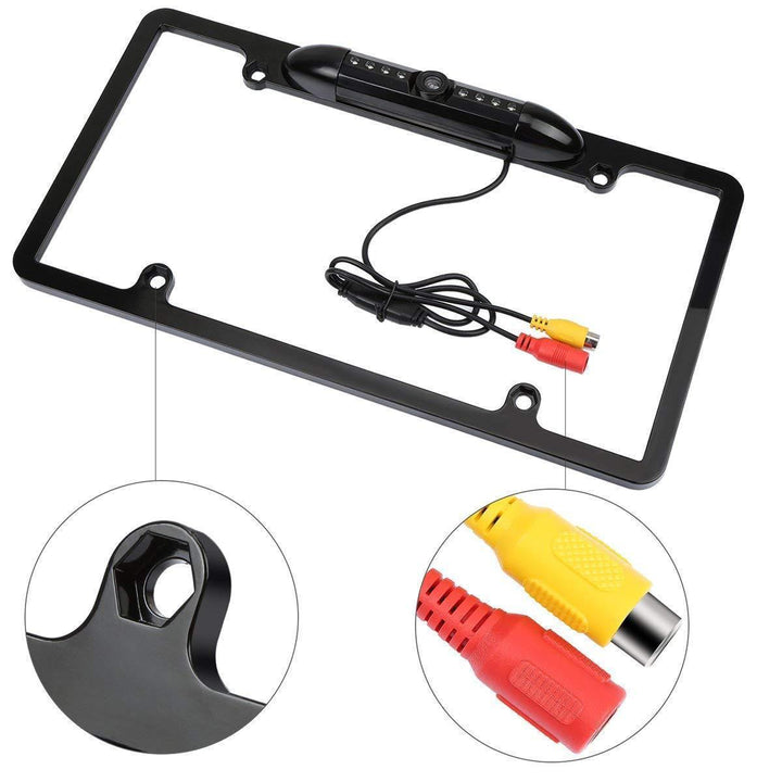 BowLift | 170° Camera License Plate Frame
