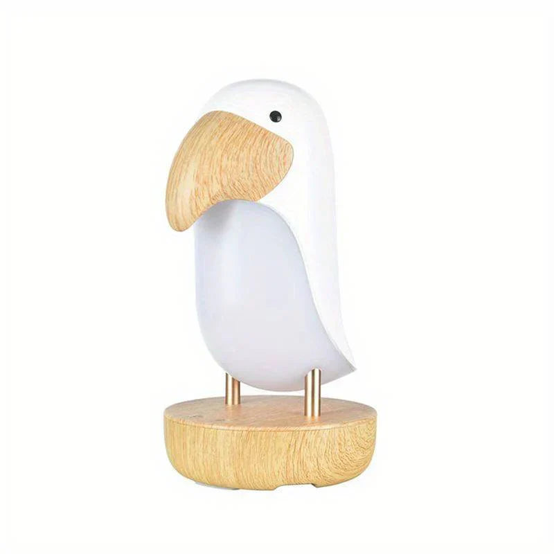 Rechargeable Night Light in Bird Shape Bowlift